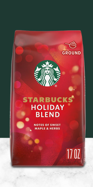 Starbucks Holiday Blend Ground Coffee