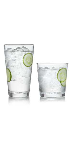 Libbey Preston 16-Piece Tumbler and Rocks Glass Set