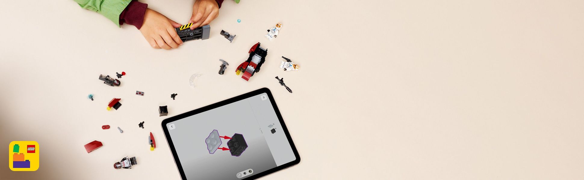 Builders can zoom in, rotate sets in 3D and track their progress using the fun, intuitive LEGO Builder app.