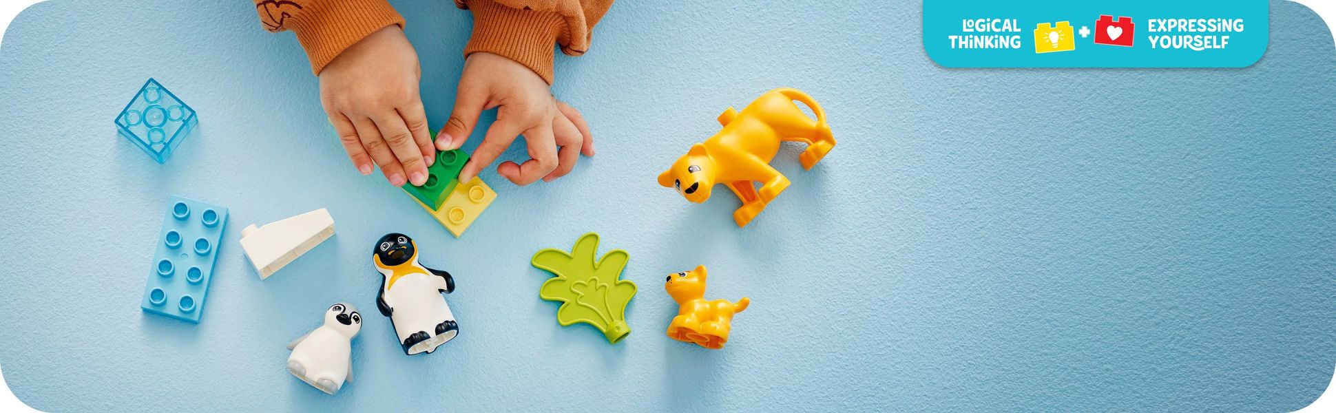 LEGO DUPLO preschool toys come with cute figures, easy-to-handle bricks and fun narratives to unlock toddlers' creativity.