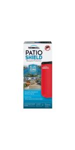 ThermaCELL Patio Shield Mosquito Repellent Red Mini