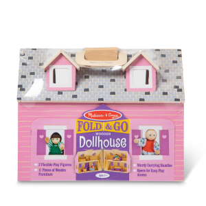 Melissa & Doug Fold and Go Mini Dollhouse