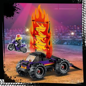 LEGO City Stuntz Double Loop Stunt Arena 60339, Monster Truck