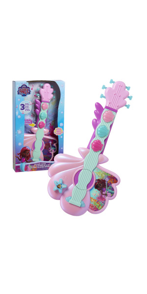Disney Junior Ariel Sea-Beat Lights and Sounds Guitar, 3