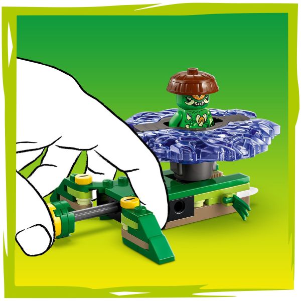 LEGO NINJAGO Nya vs. Mutation Monster Spinner 71849 6581060 - Best Buy