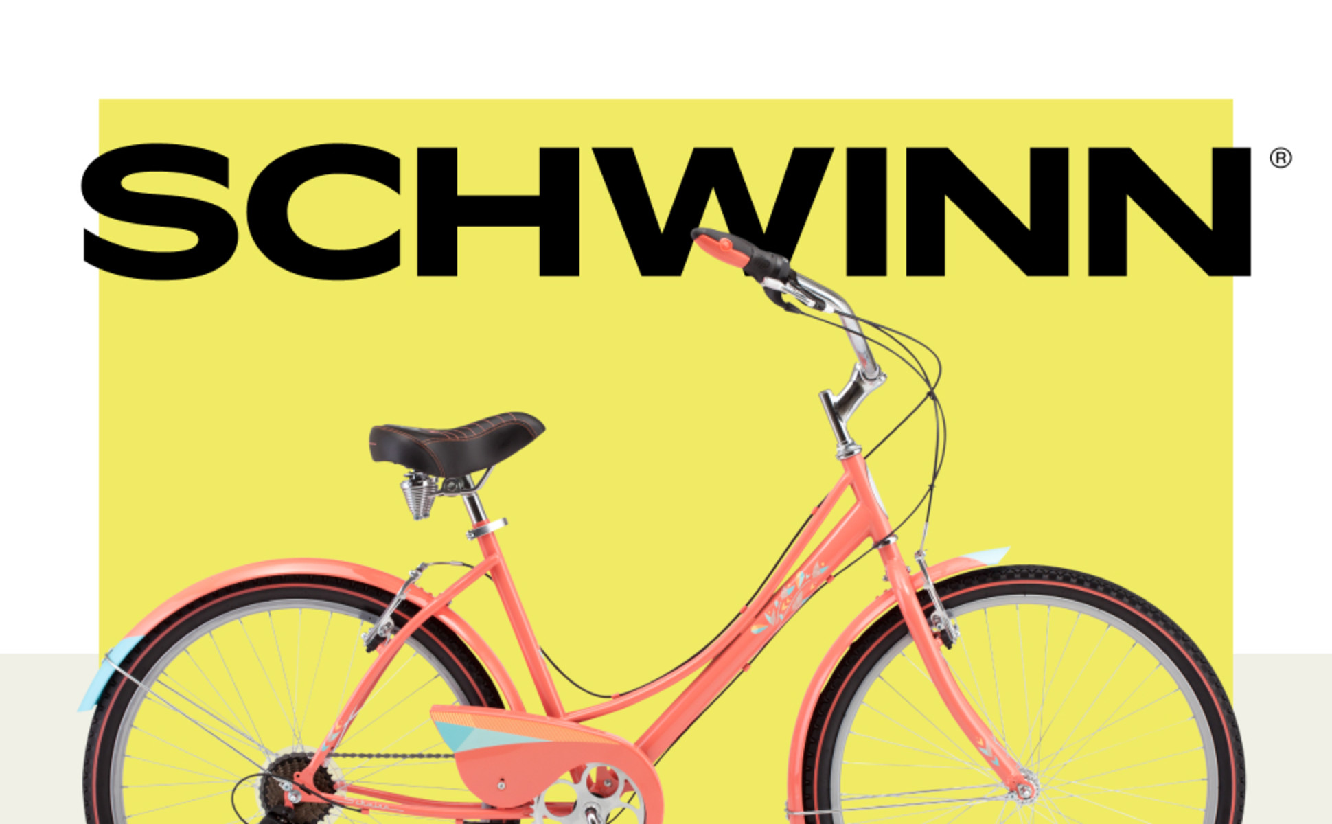 Schwinn Destin Adult Women s Bike 26 in. Cruiser Bike Coral Walmart