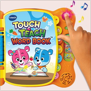 VTech Touch & Teach Word Book - Over 100 Words for Toddler