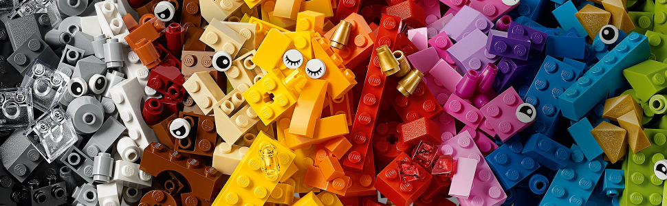  LEGO Classic Basic Brick Set 11002 Building Kit (300 Pieces) :  Toys & Games