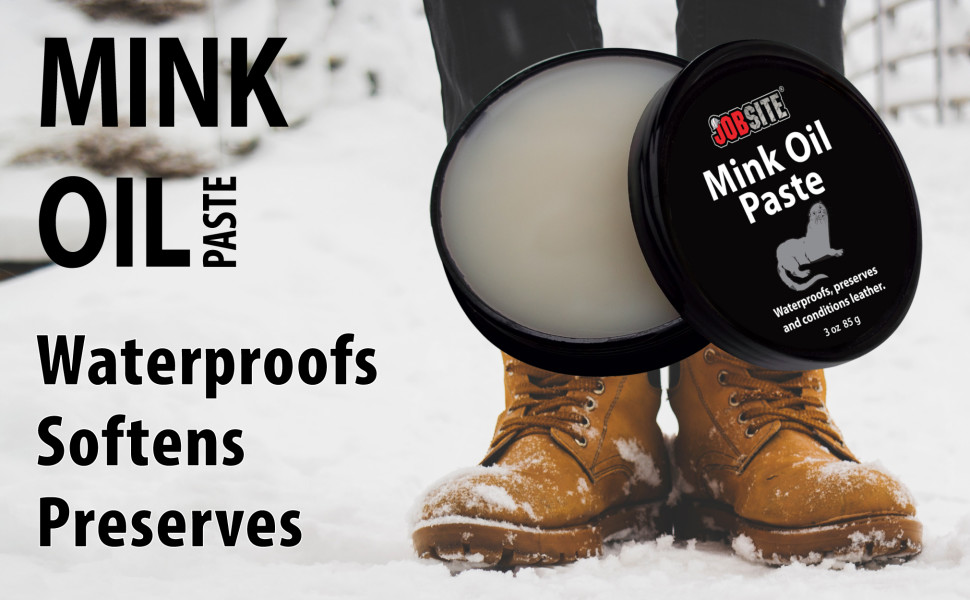 Mink oil hotsell for shoes