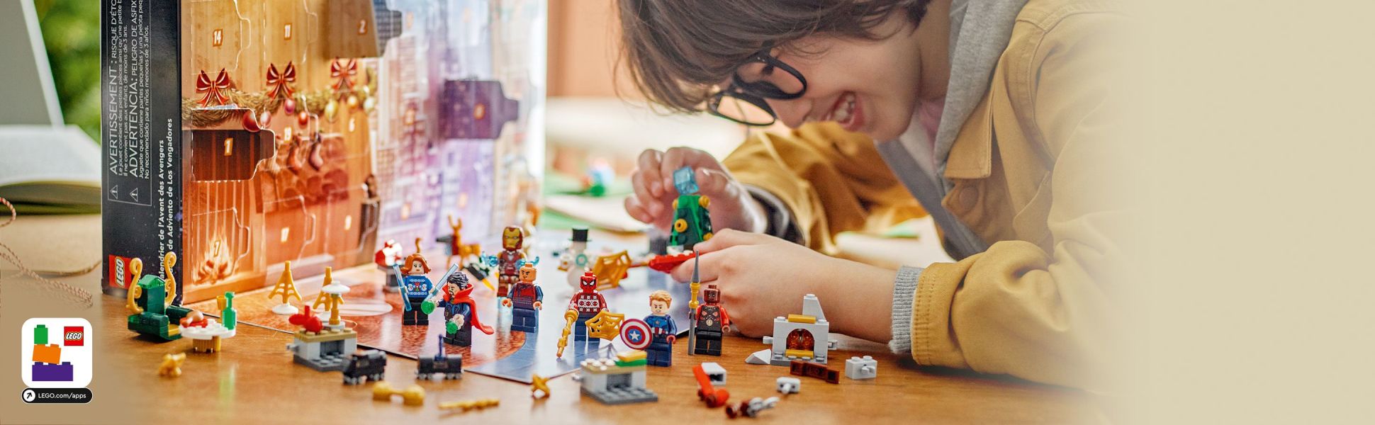 LEGO Super Heroes Le calendrier de l'Avent des Avengers Set 76267