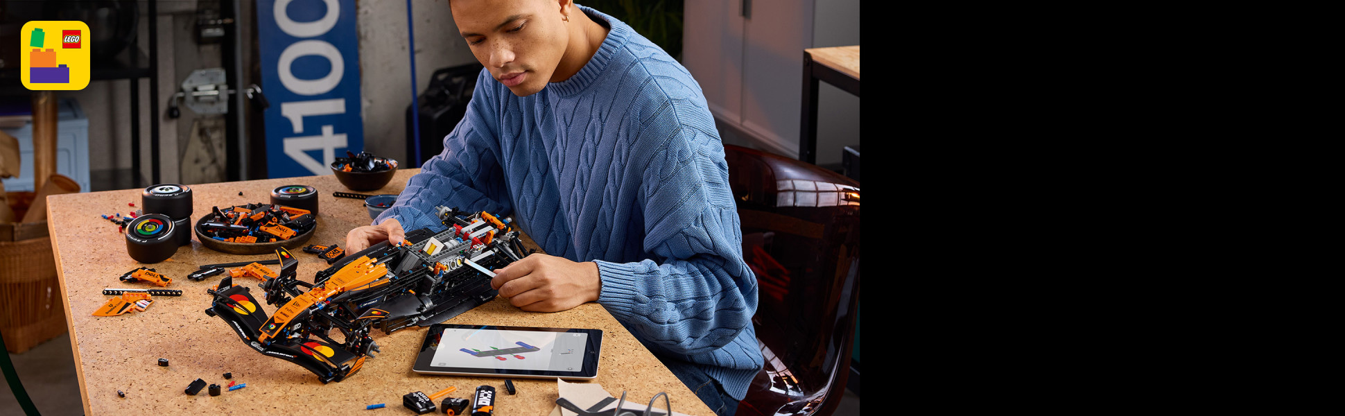 Enjoy a challenging and rewarding building experience as you recreate the detailed features of this 1:8 scale F1 car model.