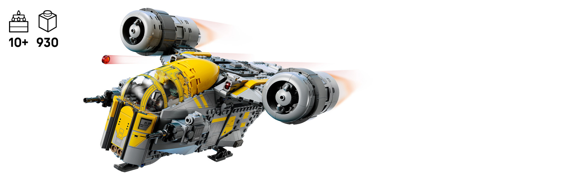Let kids play out their own epic missions with this detailed recreation of an iconic starship, popular characters and playful accessories.
