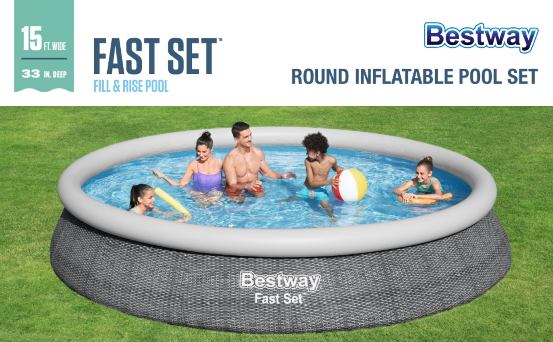 Bestway Outdoor Pool 8ft x store 26in