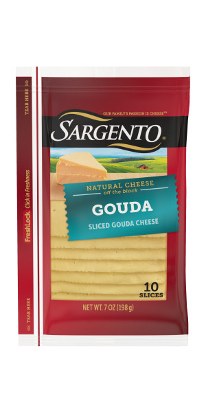 Sargento Sliced Gouda Natural Cheese