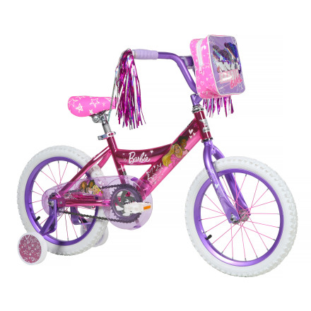 Dynacraft Barbie 16 inch Girls BMX Bike for Age Group 5 7 Years Pink Walmart