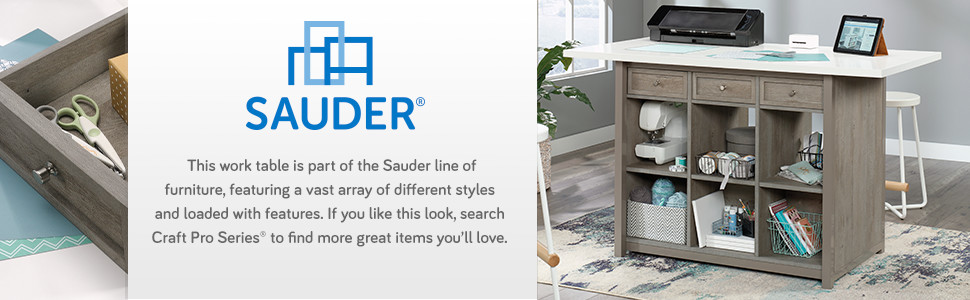 Sauder Craft Pro Series® Craft Table 421417