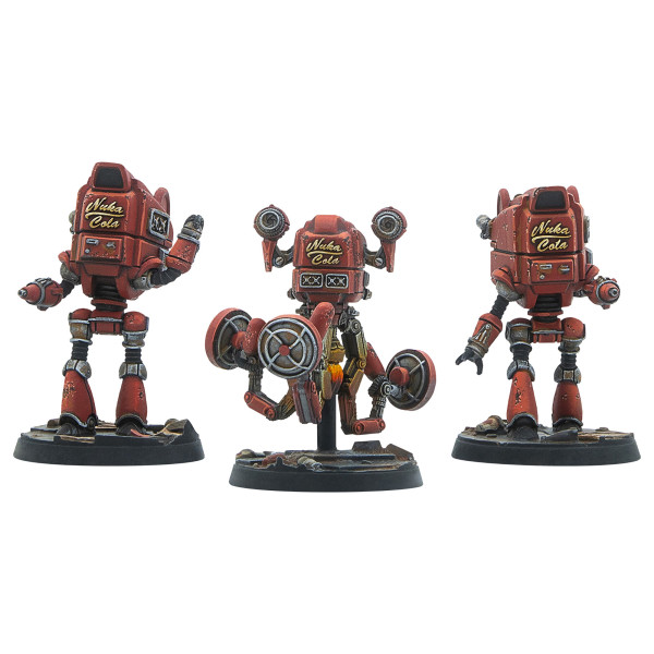 Fallout Miniatures - Radtoads Creatures Set, 2 Unpainted Resin Figures, Wilds Of Appalachia RPG