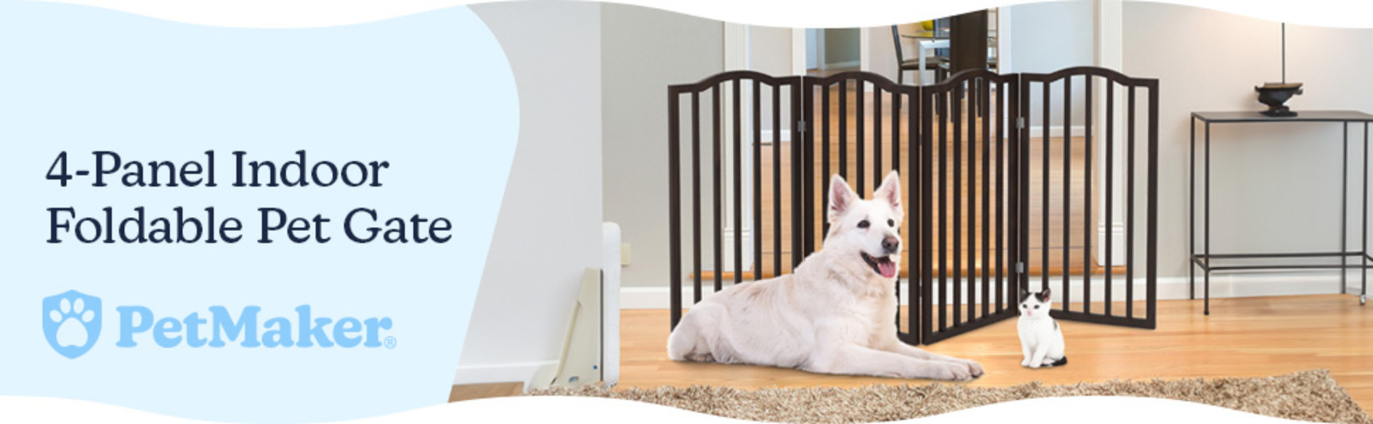 Freestanding pet gate store walmart