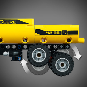 LEGO Technic Tracteur John Deere 9620R 4WD 42136 LEGO : la boîte à Prix  Carrefour