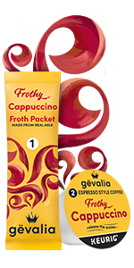 Gevalia Frothy 2-Step Vanilla Latte Espresso K-Cup® Coffee Pods