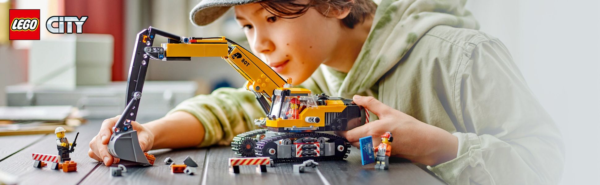 Fans of construction vehicles will love this LEGO excavator toy – packed with details for realistic play.