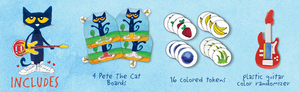  Educational Insights Pete The Cat I Love My White Shoes Game  Board Game For Toddlers & Preschoolers, GIft for Toddlers Ages 3+ : Toys &  Games