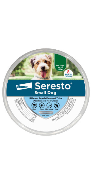 Seresto Vet Recommended Flea Tick Prevention Collar for Small Dogs Under 18 lbs. Count of 1 Petco