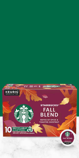 Starbucks Fall Blend K-Cup Coffee