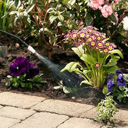 Roundup Pump ‘N Go weedkiller wand in use