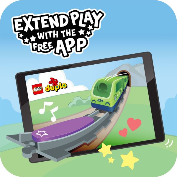Get creative with the LEGO DUPLO Interactive Trains app.