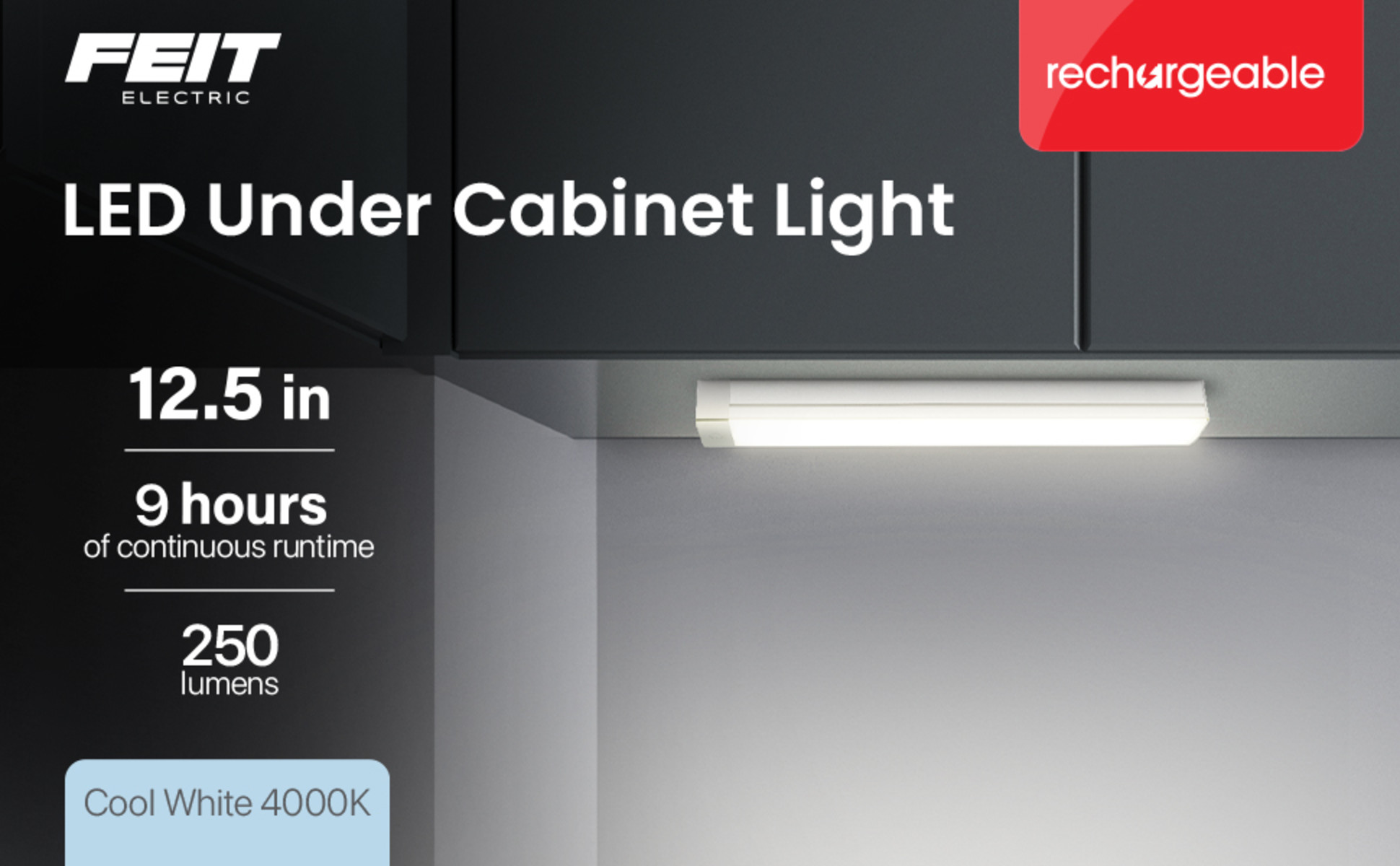 Under cabinet clearance lighting lumens