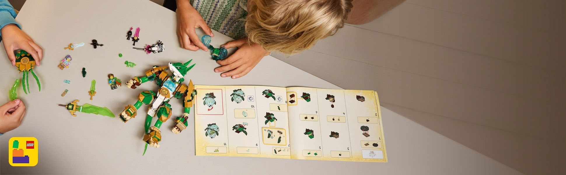 Builders can zoom in, rotate sets in 3D and track their progress using the fun, intuitive LEGO Builder app.