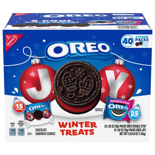 Oreo Christmas Xmas Cookie Mix, Winter Treats Variety Pack