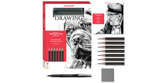 Art Maker Masterclass Collection: Drawing Techniques Kit - Adults