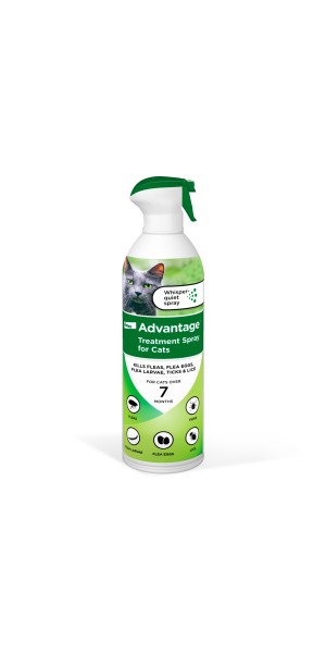 Advantage Elanco Cat Flea Tick Spray 8 fl. oz. from Petco