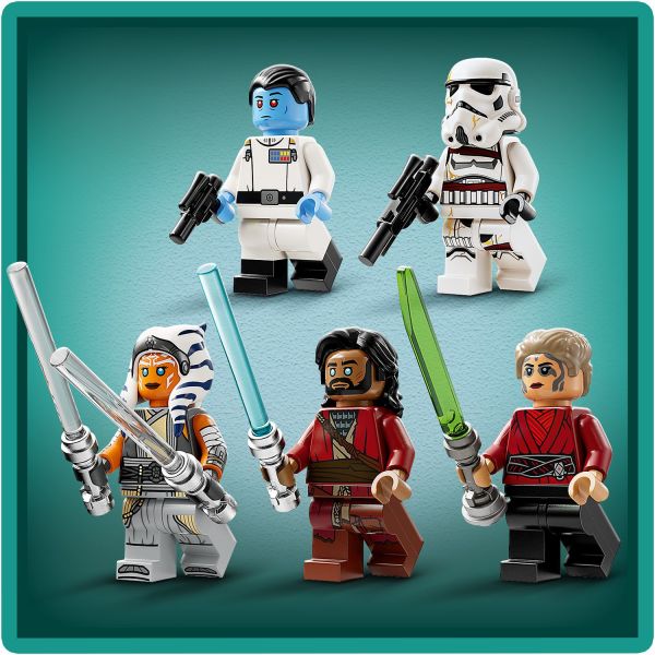 Ahsoka Tano, Grand Admiral Thrawn, Morgan Elsbeth and more.