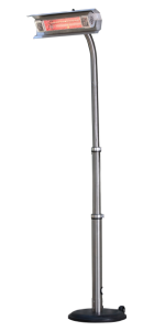 Fire Sense Telescoping Offset Pole Mounted Infrared Patio Heater