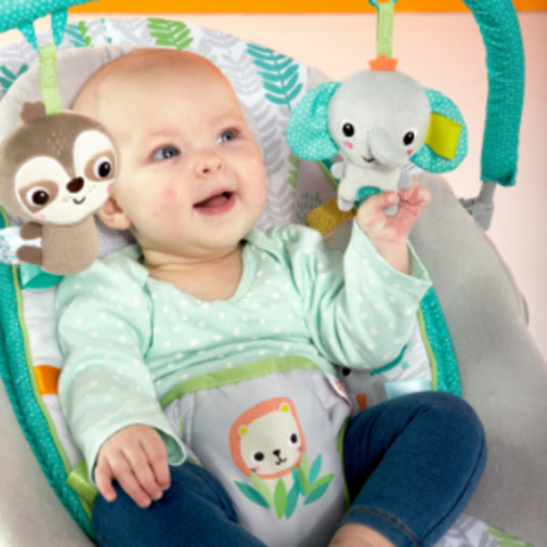 Ball Unisex Crawl & Wobble Toy, Bobble Chase Starts Bright Activity Baby