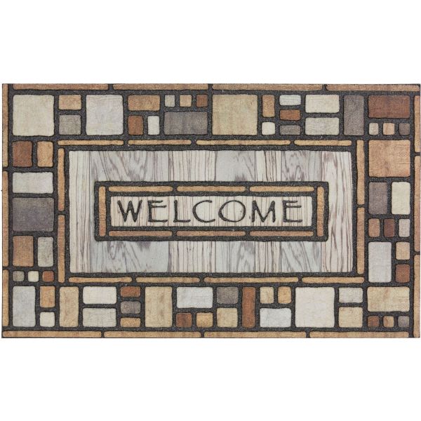 Mohawk Home Welcome Drifted Nature 23 in. x 35 in. Doorscapes