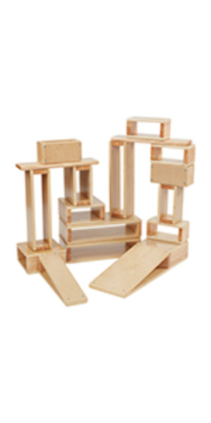 Wooden Tunnels and Arches Stacking Playset