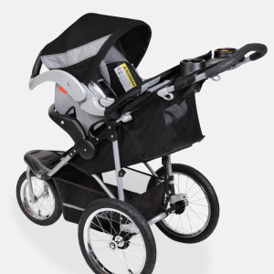 Baby Trend Expedition Travel System Stroller Millennium White