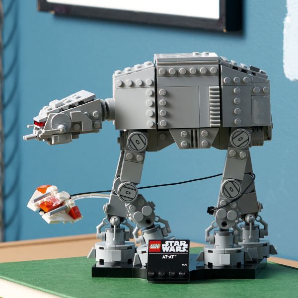 Recreate the unique shape of an AT-AT walker.