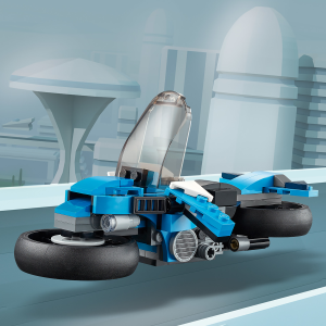 LEGO Creator 31114 3 in 1 Superbike, Kit di Costruzione Moto Sportiva o  Classica o Hoverbike, Veicoli Giocattolo per Bambini - LEGO - Creator - Moto  - Giocattoli