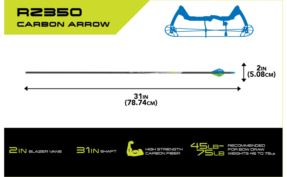 Razor Rz350 Carbon Arrow, 31-Inch, 3-Pack, Black - Walmart.com