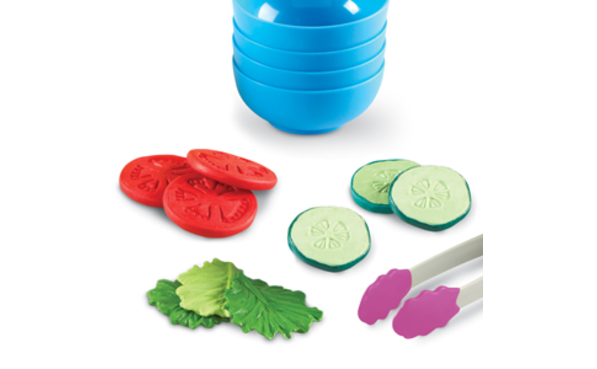 LEARNING RESOURCES SPROUTS ✿ GARDEN FRESH SALAD SET ✿ NEW PLAY