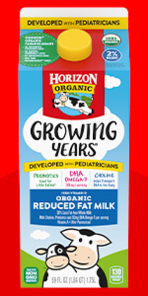 Growing Years 2% Reduced Fat Milk