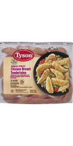 100% All Natural* Boneless Skinless Chicken Breast Tenderloins (Frozen)