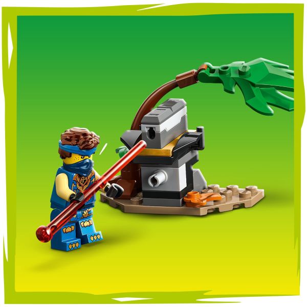 Remove from car and place on a plant-covered side build.