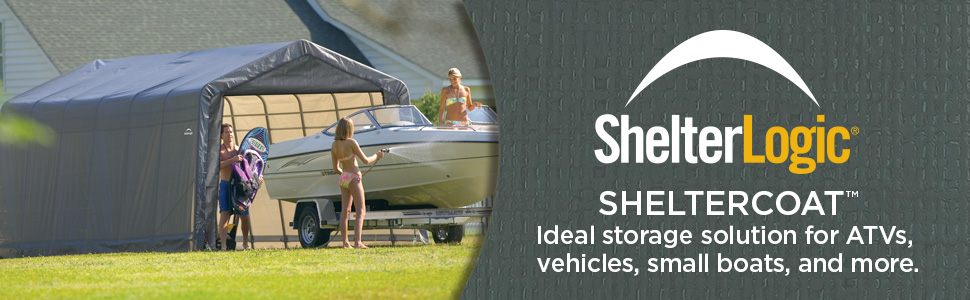 ShelterLogic SHELTERCOAT - Ideal storage solution for boats, vehicles, ATVs and more.