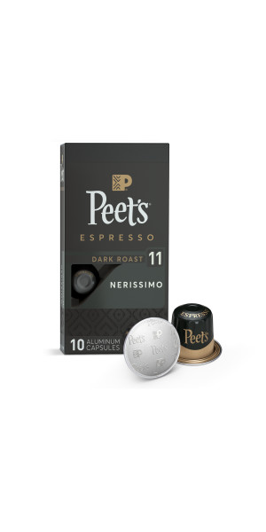 Peet's Coffee Ricchezza Premium Medium Roast Intensity 8 Espresso